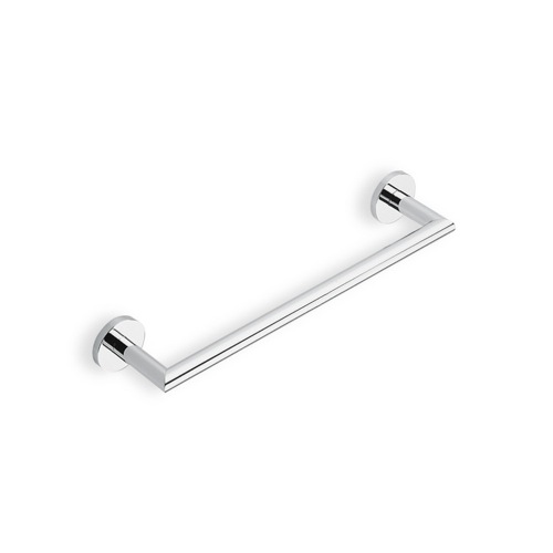 Towel Bar, StilHaus ME06, Round 13 Inch Chrome or Satin Nickel Towel Bar ME06